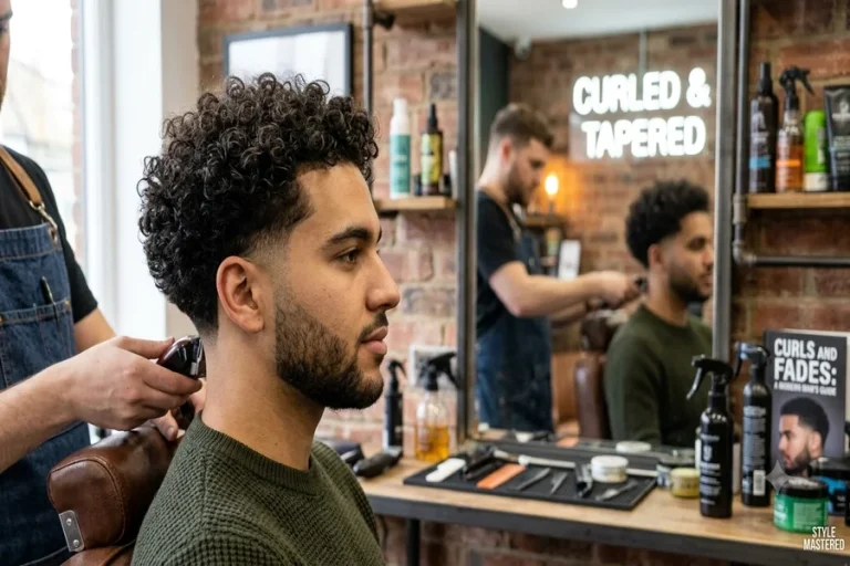 Low Taper Fade Curly Hair Best Styling Guide for Men